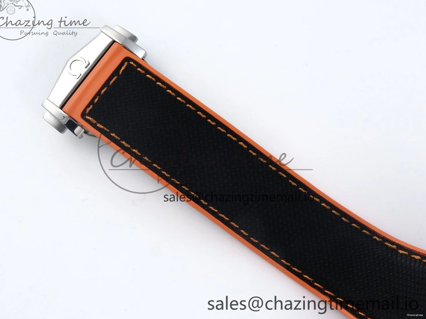 0112 Planet Ocean Master Chronometer 600M 45.5mm SS SCF 1:1 Best Edition Black Orange Bezel Black Dial on Black Rubber Strap A9900 Super Clone ModernLook 7667